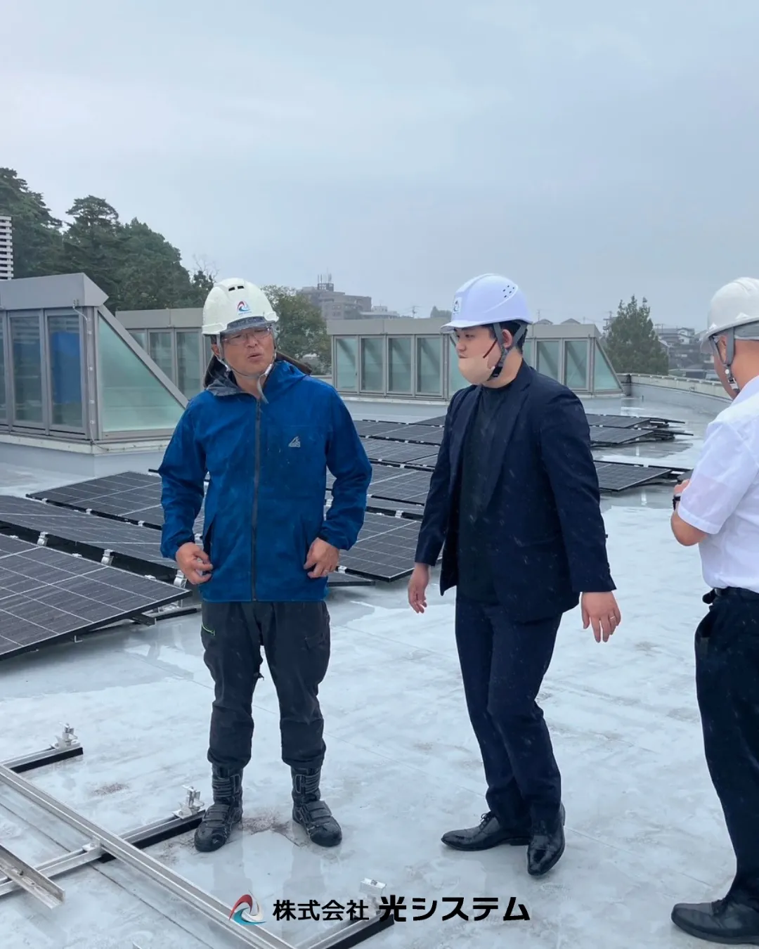 仙台営業所に新たに加わった営業部2人の新人研修の様子です✨